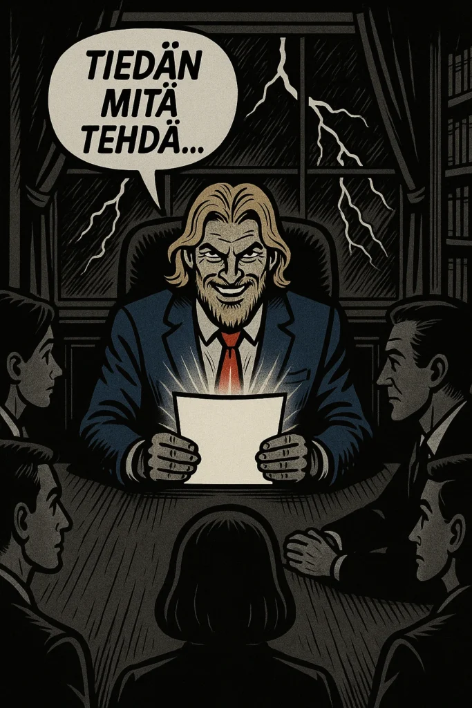 Kun kilpailijalla on johdon raportointi, mutta sinulla ei