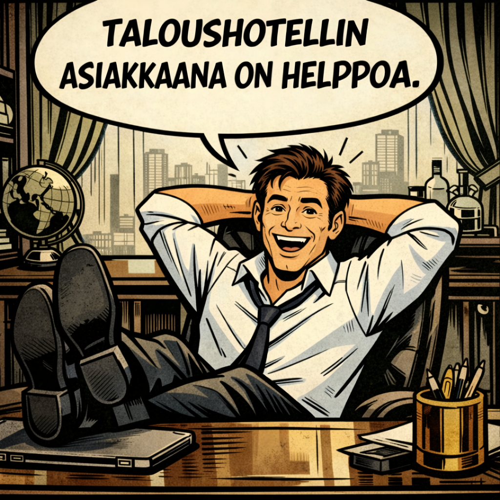 Taloushotelli palvelee muita tilitoimistoja paremmin