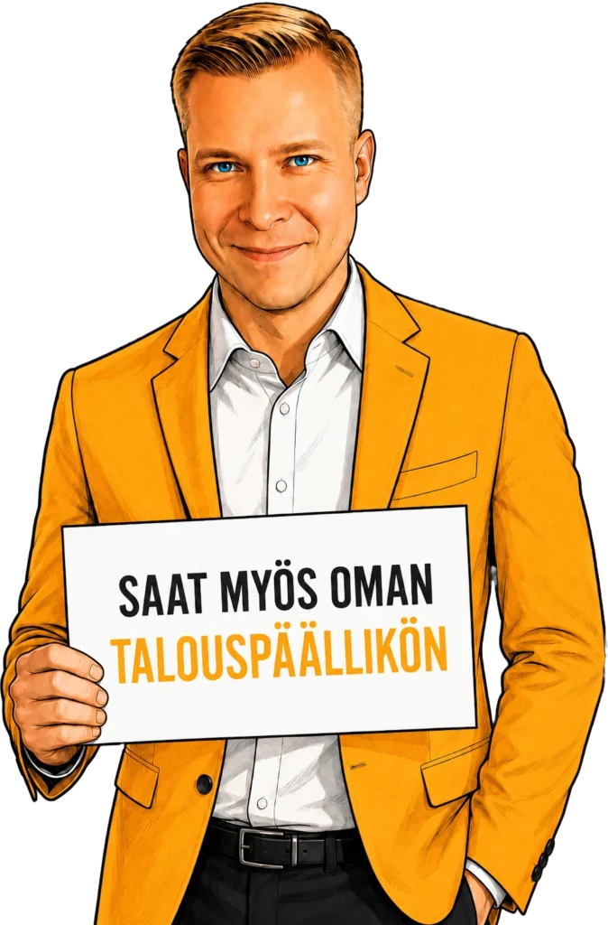 Taloushotellissa saat oman talouspäällikön